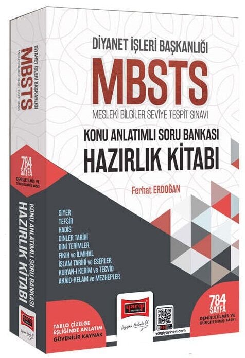 Yargı MBSTS Konu Anlatımı ve Soru Bankası Hazırlık Kitabı - Ferhat Erdoğan Yargı Yayınları