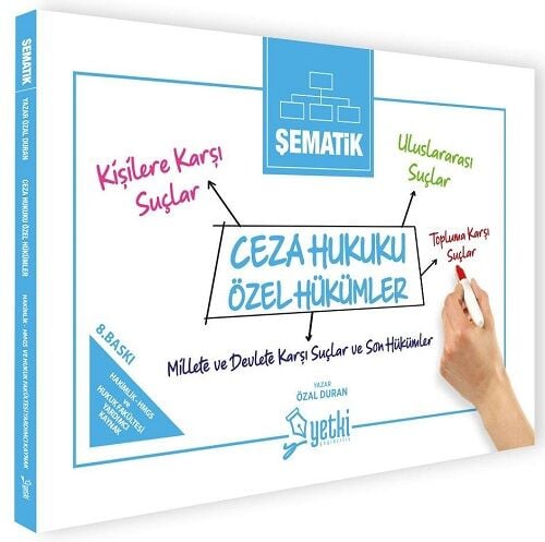 Yetki Şematik Ceza Hukuku Özel Hükümler 8. Baskı - Özal Duran Yetki Yayıncılık
