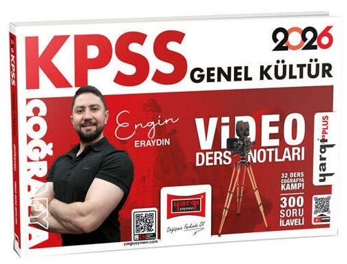 Yargı 2026 KPSS Coğrafya Video Ders Notları - Engin Eraydın Yargı Yayınları