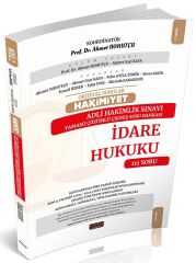 Savaş 2025 HAKİMİYET Adli Hakimlik İdare Hukuku Orijinal Çıkmış Soru Bankası Çözümlü - Ahmet Nohutçu Savaş Yayınları
