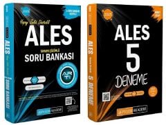 Pegem 2025 ALES Soru Bankası + 5 Deneme 2 li Set Pegem Akademi Yayınları