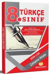 Sinan Kuzucu 2026 8. Sınıf LGS Türkçe Çalışma Kitabı Sinan Kuzucu Yayınları