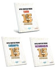 HMC Yayınları KPSS Noktasından Tarih+Coğrafya+Vatandaşlık 45 Deneme 3 lü Set HMC Yayınları