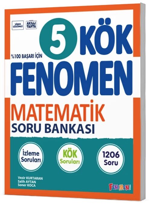 Fenomen Okul 5. Sınıf Matematik KÖK Soru Bankası Çözümlü Fenomen Okul Yayınları