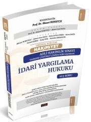 Savaş 2025 HAKİMİYET Adli Hakimlik İdari Yargılama Hukuku Orijinal Çıkmış Soru Bankası Çözümlü - Ahmet Nohutçu Savaş Yayınları