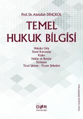 Der Yayınları Temel Hukuk Bilgisi - Abdullah Dinçkol Der Yayınları