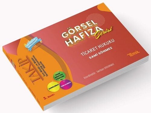 Temsil TAKİP İcra Müdürlüğü ve Yardımcılığı Ticaret Hukuku Görsel Hafıza Serisi 3. Baskı - Sami Sönmez Temsil Yayınları