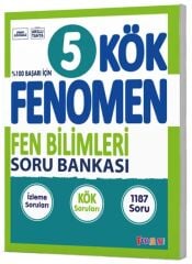 Fenomen Okul 5. Sınıf Fen Bilimleri KÖK Soru Bankası Çözümlü Fenomen Okul Yayınları