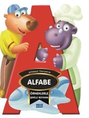 Örneklerle Şekilli Boyama - Alfabe Parıltı Yayınları