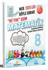 Sinan Kuzucu 8. Sınıf LGS Matematik Bi Tık Zor Soru Bankası Sinan Kuzucu Yayınları