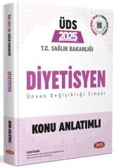 Data 2025 GYS ÜDS Sağlık Bakanlığı Diyetisyen Konu Anlatımlı Görevde Yükselme Ünvan Değişikliği Data Yayınları
