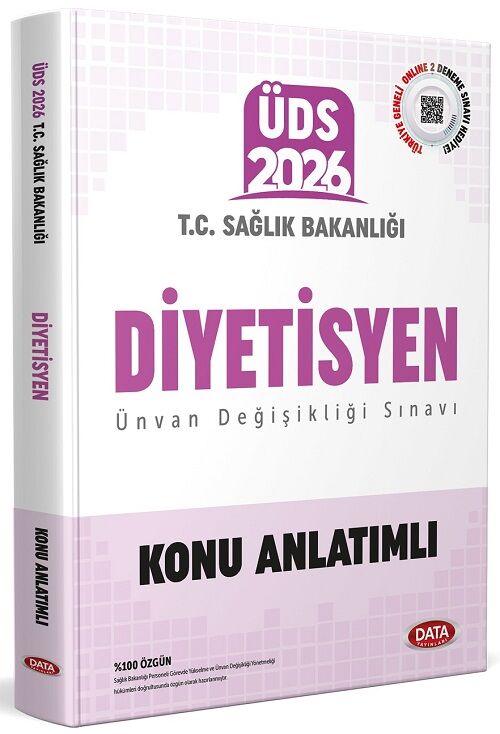 Data 2026 GYS ÜDS Sağlık Bakanlığı Diyetisyen Konu Anlatımlı Görevde Yükselme Ünvan Değişikliği Data Yayınları