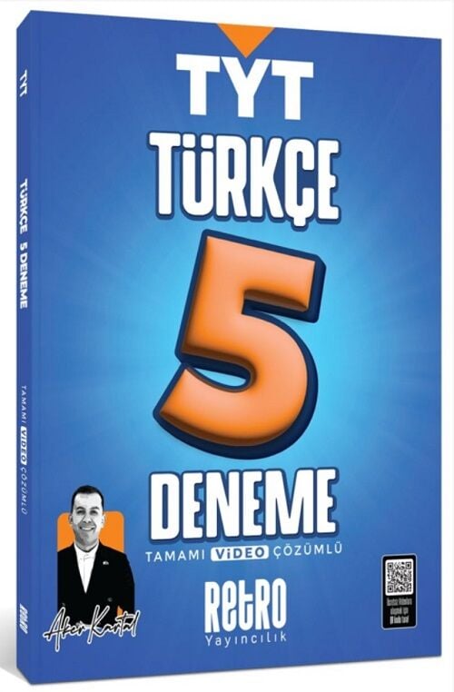 Retro YKS TYT Türkçe 5 Deneme Çözümlü - Aker Kartal Retro Yayıncılık