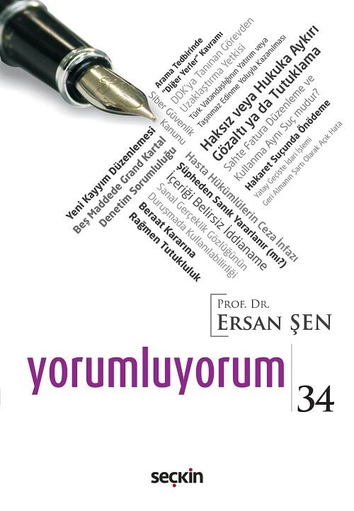 Seçkin Yorumluyorum-34 - Ersan Şen Seçkin Yayınları