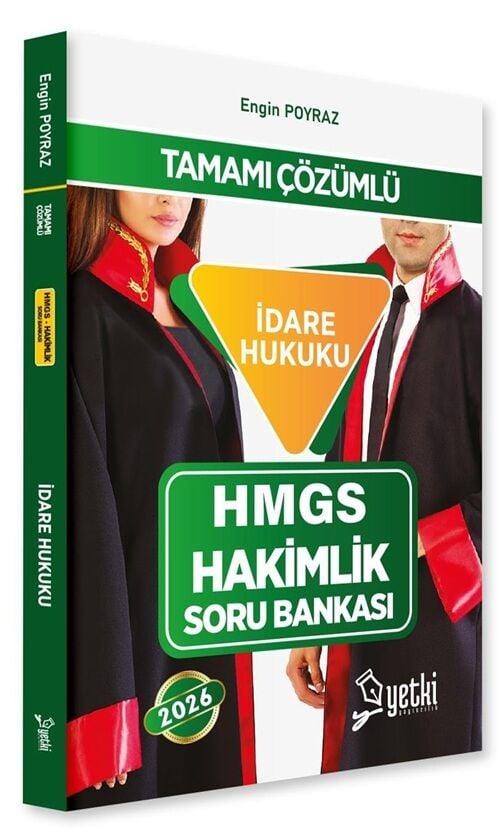 Yetki 2026 HMGS Hakimlik İdare Hukuku Soru Bankası - Engin Poyraz Yetki Yayınları