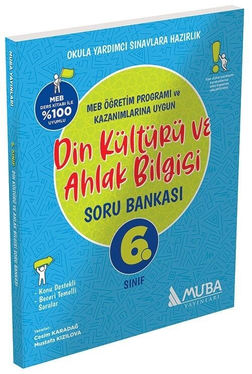 Muba 6. Sınıf Din Kültürü ve Ahlak Bilgisi Soru Bankası Muba Yayınları