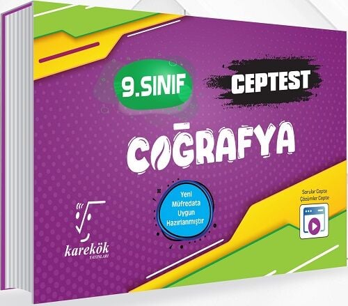 Karekök 9. Sınıf Coğrafya Cep Test Karekök Yayınları