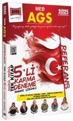 Yargı 2025 MEB-AGS Tüm Dersler Referans 5 Karma Deneme Tek Kitap Çözümlü Yargı Yayınları