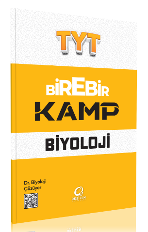 Oksijen YKS TYT Biyoloji Birebir Kamp Çözümlü Oksijen Yayınları