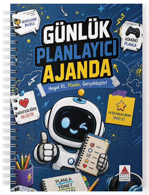 Delta Kültür Günlük Planlayıcı Ajanda Delta Kültür Yayınları