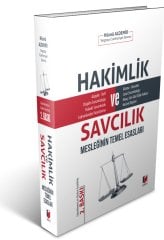 Adalet Hakimlik ve Savcılık Mesleğinin Temel Esasları 2. Baskı - Hüsnü Aldemir Adalet Yayınevi