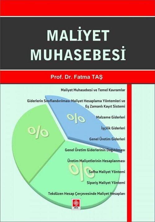 Ekin Maliyet Muhasebesi - Fatma Taş Ekin Yayınları