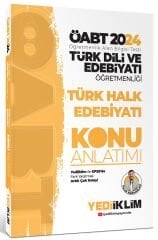 SÜPER FİYAT - Yediiklim 2024 ÖABT Türk Dili ve Edebiyatı Öğretmenliği Türk Halk Edebiyatı Konu Anlatımı - Faruk Karaaslan Yediiklim Yayınları