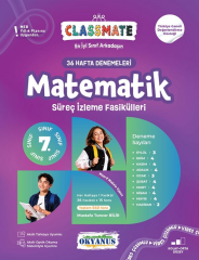 Okyanus 7. Sınıf Matematik Classmate 36 Hafta Denemeleri Çözümlü Okyanus Yayınları