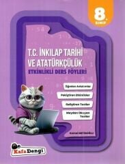 Kafadengi 8. Sınıf TC İnkılap Tarihi ve Atatürkçülük Etkinlikli Ders Föyleri Kafadengi Yayınları