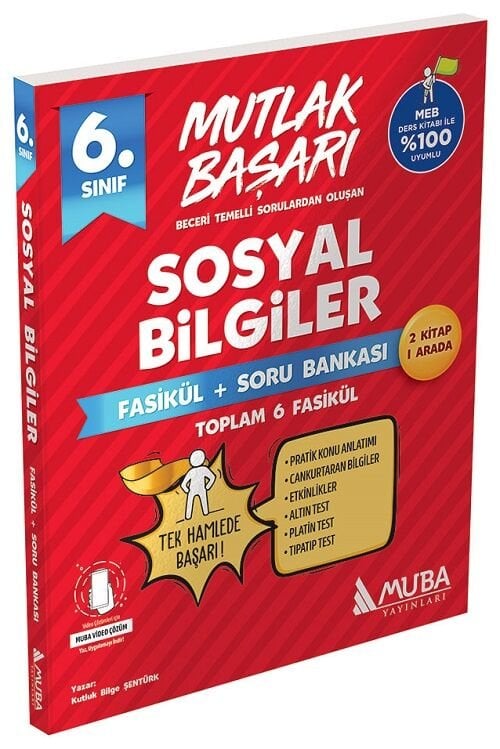 Muba 6. Sınıf Sosyal Bilgiler Mutlak Başarı Fasikül+Soru Bankası Muba Yayınları