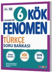 Fenomen Okul 6. Sınıf Türkçe KÖK Maarif Modeli Soru Bankası Çözümlü Fenomen Okul Yayınları