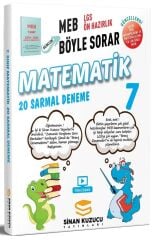 Sinan Kuzucu 7. Sınıf Matematik Sarmal 20 Deneme Çözümlü Sinan Kuzucu Yayınları