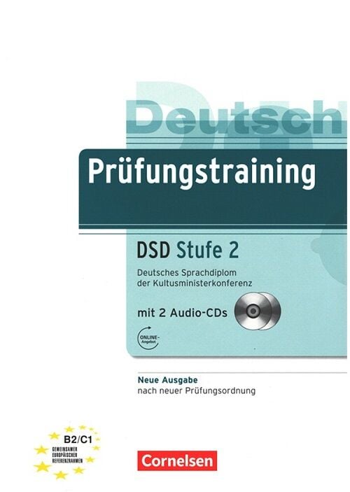Cornelsen Verlag Prüfungstraining DSD Stufe-2 B2-C1 mit 2 Audi-CD Cornelsen Verlag