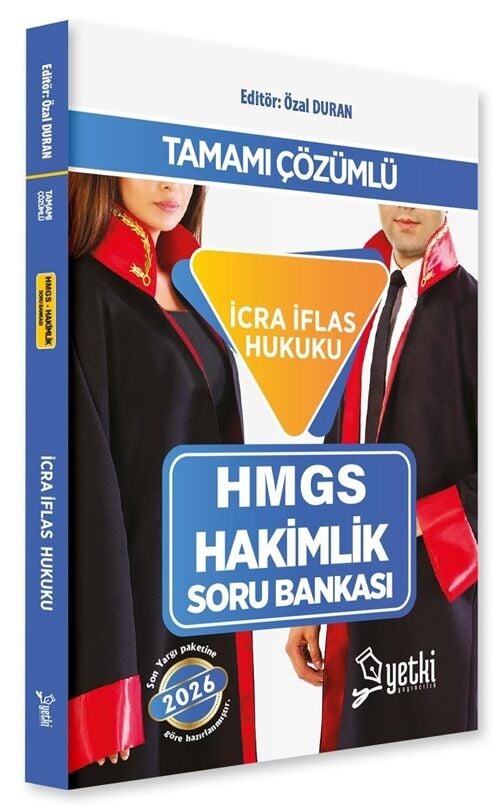 Yetki 2026 HMGS Hakimlik İcra İflas Hukuku Soru Bankası - Özal Duran Yetki Yayıncılık