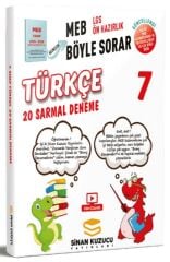 Sinan Kuzucu 7. Sınıf Türkçe Sarmal 20 Deneme Çözümlü Sinan Kuzucu Yayınları