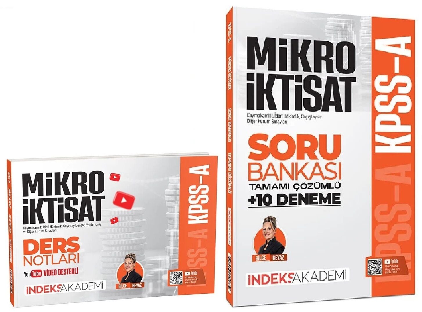 İndeks Akademi 2027 KPSS A Grubu Mikro İktisat Video Ders Notları + Soru Bankası 2 li Set - Bilge Beyaz İndeks Akademi Yayıncılık
