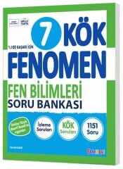 Fenomen Okul 7. Sınıf Fen Bilimleri KÖK Maarif Modeli Soru Bankası Çözümlü Fenomen Okul Yayınları