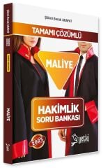 Yetki 2025 Hakimlik Maliye Soru Bankası - Şükrü Burak Arafat Yetki Yayıncılık