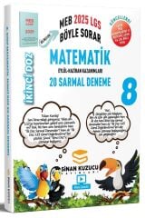 Sinan Kuzucu 8. Sınıf LGS Matematik İkinci Doz Sarmal 20 Deneme Çözümlü Sinan Kuzucu Yayınları