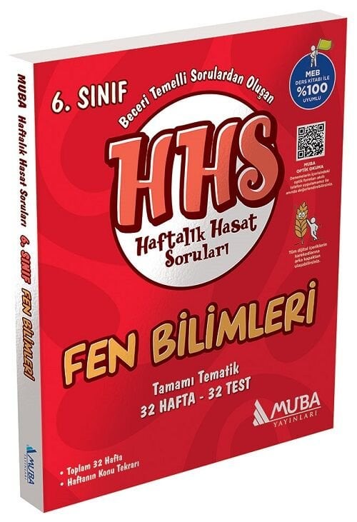 Muba 6. Sınıf Fen Bilimleri HHS Haftalık Hasat Soruları Muba Yayınları