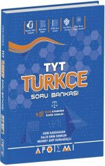 Apotemi YKS TYT Türkçe Soru Bankası Apotemi Yayınları