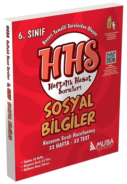 Muba 6. Sınıf Sosyal Bilgiler HHS Haftalık Hasat Soruları Muba Yayınları