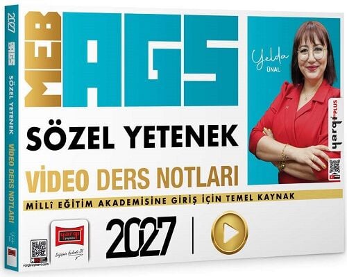 Yargı 2027 MEB-AGS Sözel Yetenek Video Ders Notları - Yelda Ünal Yargı Yayınları
