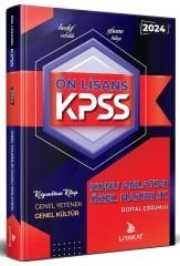 SÜPER FİYAT - Liyakat 2024 KPSS Ön Lisans Konu Anlatımı Liyakat Yayınları