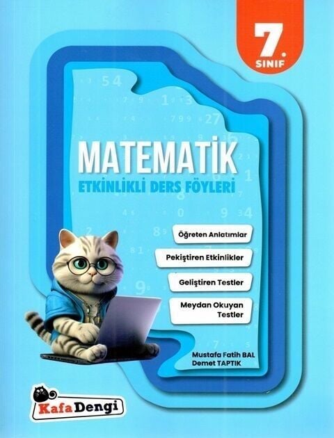 Kafadengi 7. Sınıf Matematik Etkinlikli Ders Föyleri Kafadengi Yayınları