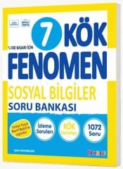 Fenomen Okul 7. Sınıf Sosyal Bilgiler KÖK Maarif Modeli Soru Bankası Çözümlü Fenomen Okul Yayınları