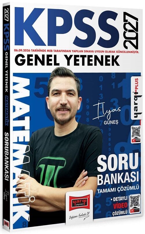 Yargı 2027 KPSS Matematik Soru Bankası Çözümlü - İlyas Güneş Yargı Yayınları
