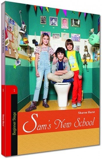 Kapadokya İngilizce Hikaye Sam’s New School Stage 1 Sharon Hurst Kapadokya Yayınları