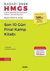 Seçkin BAŞARI HMGS Son 10 Gün Final Kamp Kitabı 2. Baskı - Özge Şen, İbrahim Burak Şen Seçkin Yayınları