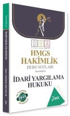 Yetki 2026 HMGS Hakimlik İdari Yargılama Hukuku ÇSA Ders Notları - Özal Duran Yetki Yayıncılık